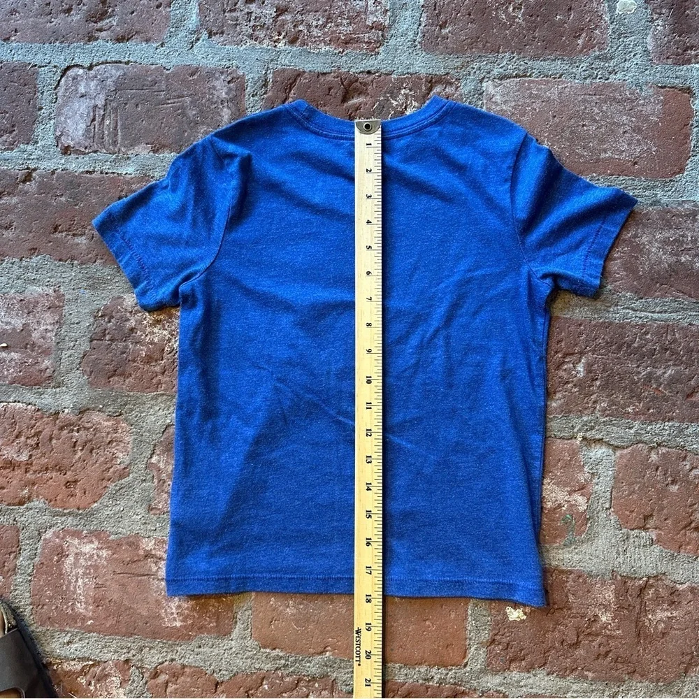 Gap x DC Comics Superman S/S Pullover Graphic Small T-Shirt Boys Blue Yellow Red
